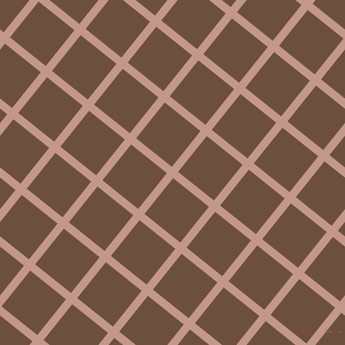 51/141 degree angle diagonal checkered chequered lines, 16 pixel lines width, 92 pixel square size, Quicksand and Spice plaid checkered seamless tileable