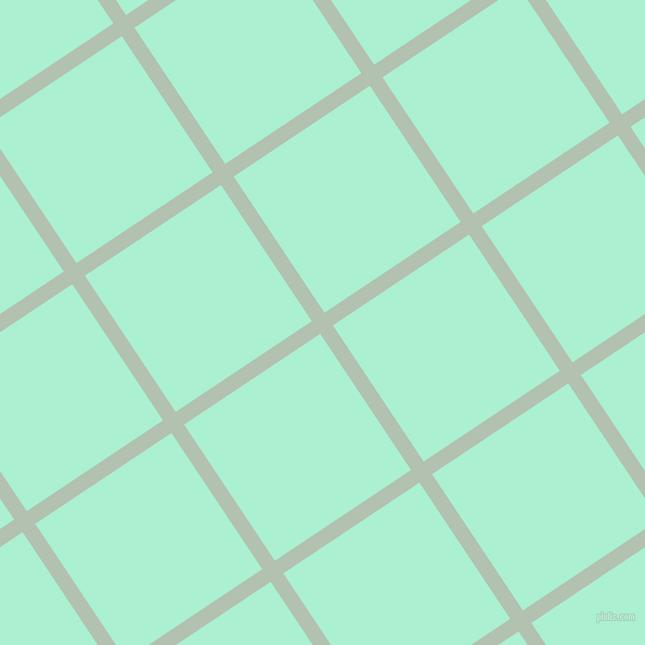 34/124 degree angle diagonal checkered chequered lines, 14 pixel line width, 151 pixel square size, Rainee and Magic Mint plaid checkered seamless tileable