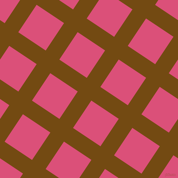 56/146 degree angle diagonal checkered chequered lines, 55 pixel line width, 111 pixel square sizeRaw Umber and Cranberry plaid checkered seamless tileable