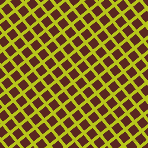 39/129 degree angle diagonal checkered chequered lines, 10 pixel lines width, 27 pixel square size, Rio Grande and Caput Mortuum plaid checkered seamless tileable