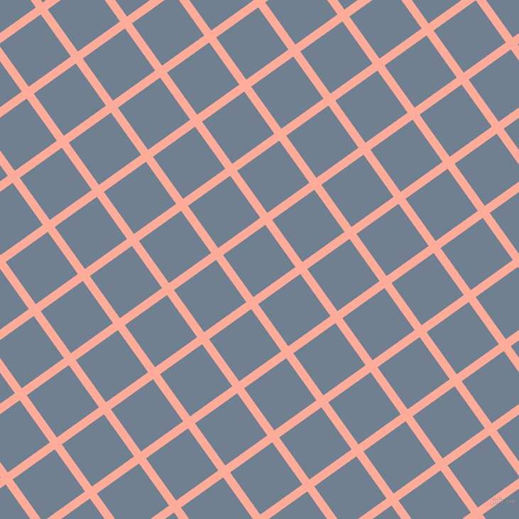 36/126 degree angle diagonal checkered chequered lines, 12 pixel lines width, 73 pixel square size, Rose Bud and Slate Grey plaid checkered seamless tileable