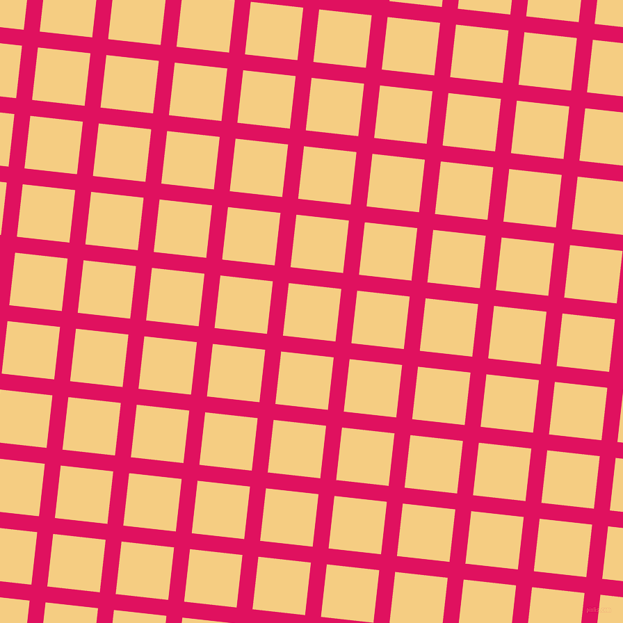 84/174 degree angle diagonal checkered chequered lines, 23 pixel lines width, 76 pixel square size, Ruby and Cherokee plaid checkered seamless tileable
