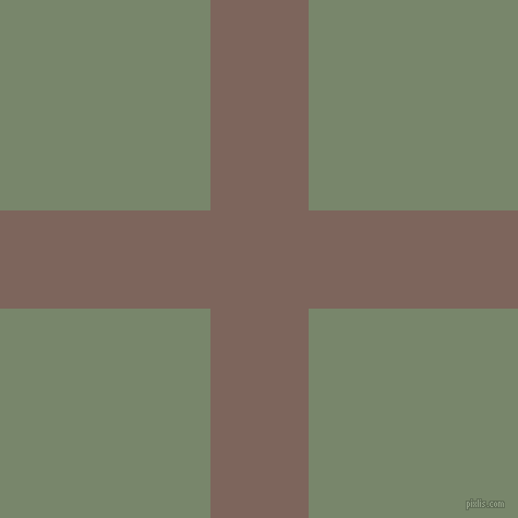 checkered chequered horizontal vertical lines, 90 pixel line width, 385 pixel square size, Russett and Camouflage Green plaid checkered seamless tileable