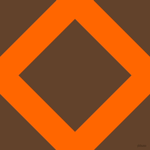 45/135 degree angle diagonal checkered chequered lines, 105 pixel lines width, 320 pixel square size, Safety Orange and Irish Coffee plaid checkered seamless tileable