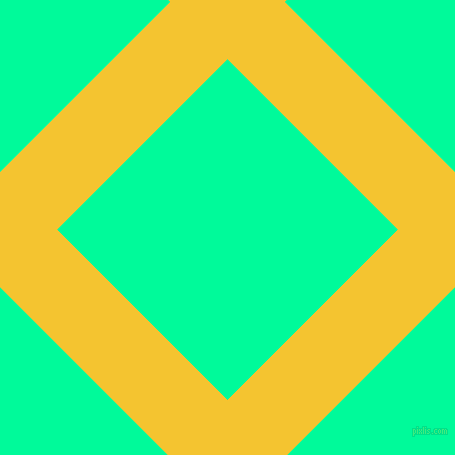45/135 degree angle diagonal checkered chequered lines, 81 pixel lines width, 241 pixel square size, Saffron and Medium Spring Green plaid checkered seamless tileable