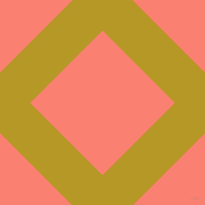 45/135 degree angle diagonal checkered chequered lines, 149 pixel line width, 356 pixel square size, Sahara and Salmon plaid checkered seamless tileable