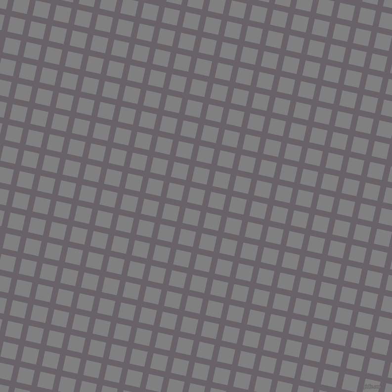 77/167 degree angle diagonal checkered chequered lines, 12 pixel lines width, 31 pixel square size, Salt Box and Grey plaid checkered seamless tileable