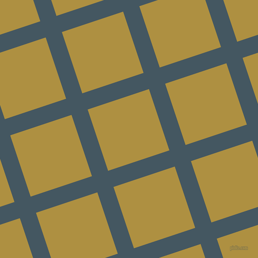 18/108 degree angle diagonal checkered chequered lines, 34 pixel line width, 129 pixel square size, San Juan and Turmeric plaid checkered seamless tileable