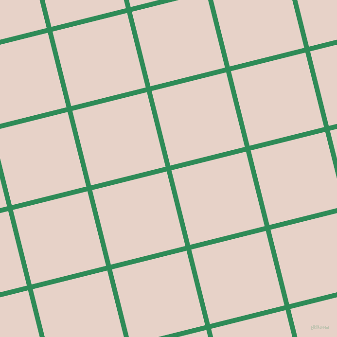 14/104 degree angle diagonal checkered chequered lines, 10 pixel line width, 158 pixel square size, Sea Green and Bizarre plaid checkered seamless tileable
