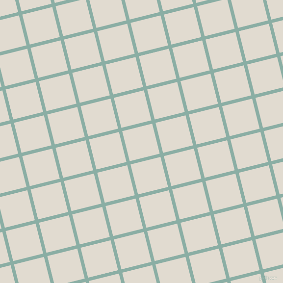 14/104 degree angle diagonal checkered chequered lines, 7 pixel line width, 63 pixel square size, Sea Nymph and Merino plaid checkered seamless tileable