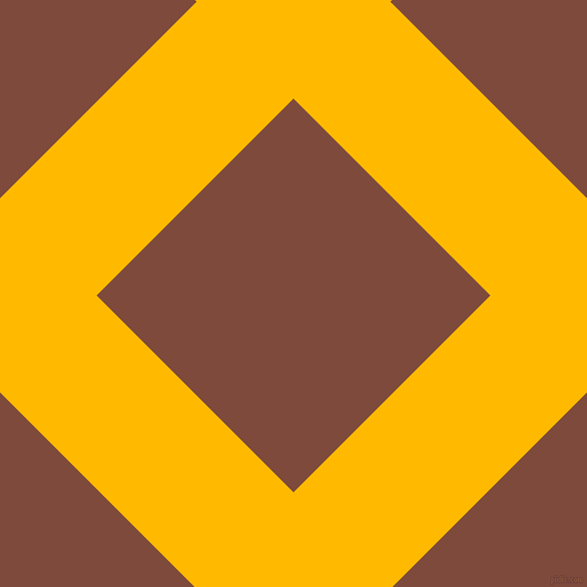 45/135 degree angle diagonal checkered chequered lines, 150 pixel line width, 305 pixel square size, Selective Yellow and Nutmeg plaid checkered seamless tileable