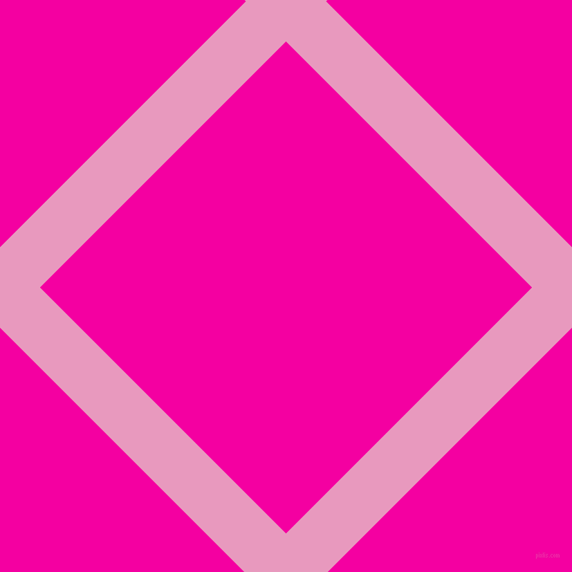45/135 degree angle diagonal checkered chequered lines, 82 pixel line width, 503 pixel square size, Shocking and Hollywood Cerise plaid checkered seamless tileable