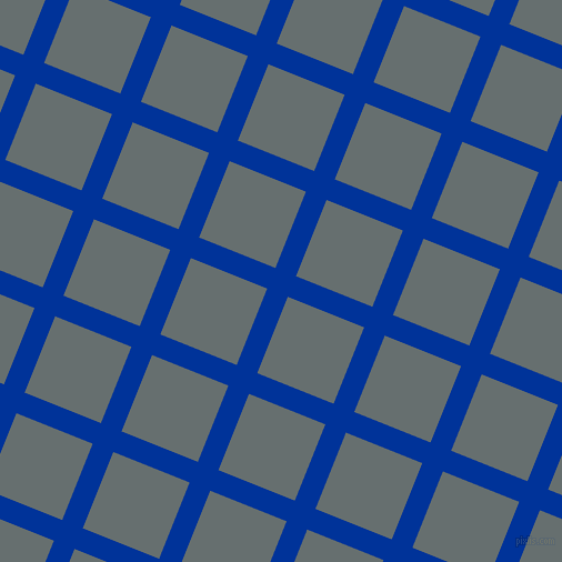 68/158 degree angle diagonal checkered chequered lines, 20 pixel lines width, 74 pixel square size, Smalt and Nevada plaid checkered seamless tileable