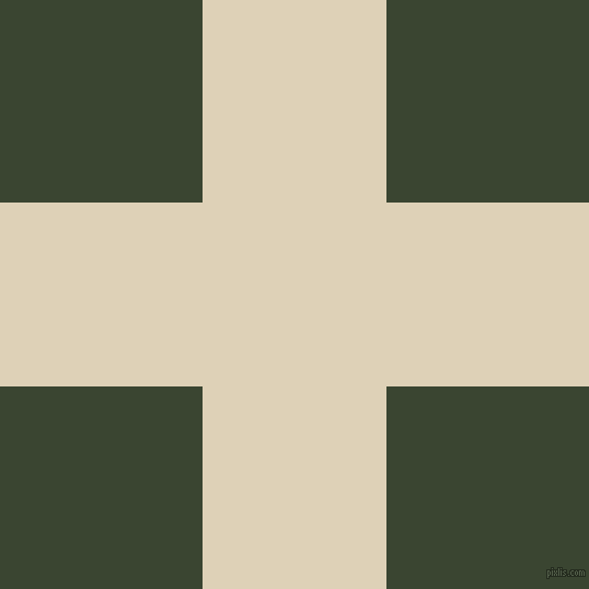 checkered chequered horizontal vertical lines, 168 pixel lines width, 370 pixel square size, Spanish White and Mallard plaid checkered seamless tileable