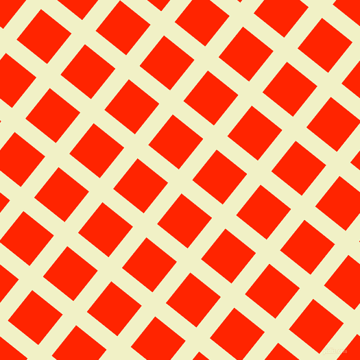 51/141 degree angle diagonal checkered chequered lines, 25 pixel lines width, 57 pixel square size, Spring Sun and Scarlet plaid checkered seamless tileable