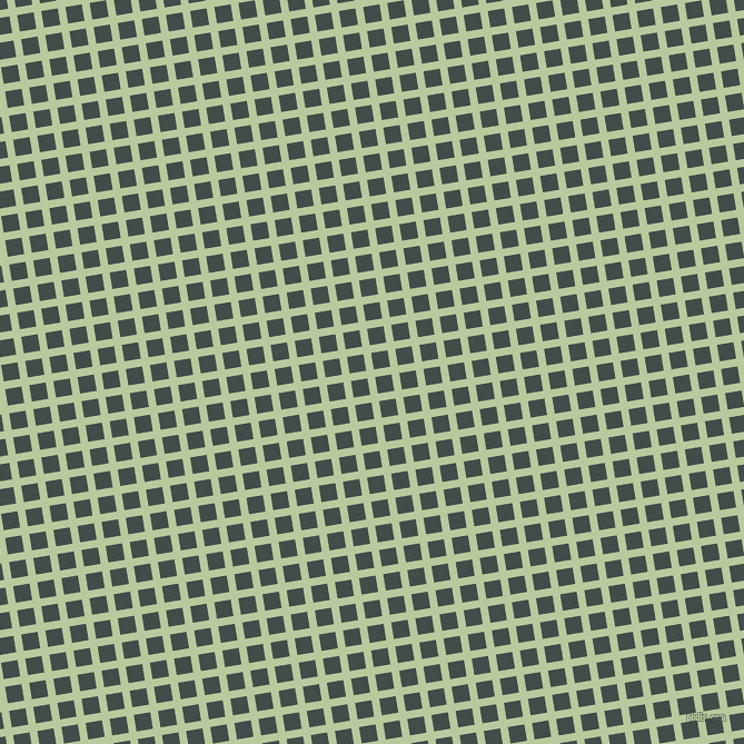 9/99 degree angle diagonal checkered chequered lines, 7 pixel line width, 15 pixel square size, Sprout and Corduroy plaid checkered seamless tileable