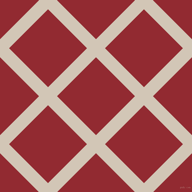 45/135 degree angle diagonal checkered chequered lines, 42 pixel line width, 181 pixel square sizeStark White and Bright Red plaid checkered seamless tileable