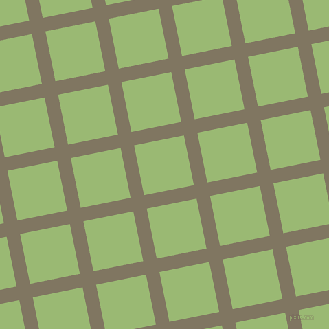 11/101 degree angle diagonal checkered chequered lines, 20 pixel line width, 74 pixel square size, Stonewall and Olivine plaid checkered seamless tileable