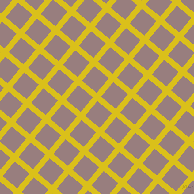 50/140 degree angle diagonal checkered chequered lines, 19 pixel lines width, 62 pixel square size, Sunflower and Opium plaid checkered seamless tileable