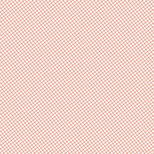 38/128 degree angle diagonal checkered chequered lines, 1 pixel line width, 8 pixel square size, Sunset Orange and Floral White plaid checkered seamless tileable