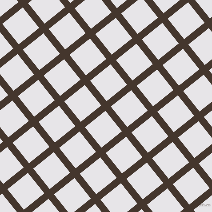39/129 degree angle diagonal checkered chequered lines, 22 pixel line width, 84 pixel square size, Tobago and White Lilac plaid checkered seamless tileable