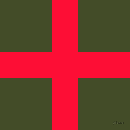 checkered chequered horizontal vertical lines, 86 pixel lines width, 343 pixel square size, Torch Red and Bronzetone plaid checkered seamless tileable