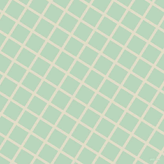 58/148 degree angle diagonal checkered chequered lines, 9 pixel lines width, 51 pixel square size, Travertine and Surf plaid checkered seamless tileable