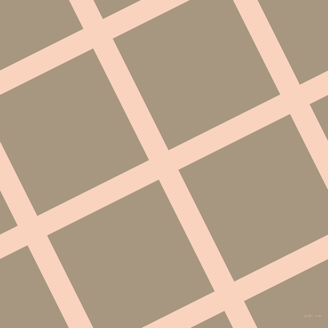 27/117 degree angle diagonal checkered chequered lines, 45 pixel lines width, 257 pixel square size, Tuft Bush and Bronco plaid checkered seamless tileable