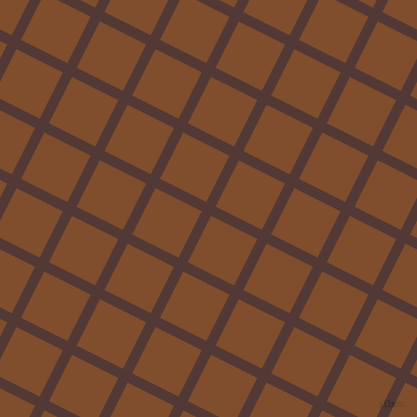 63/153 degree angle diagonal checkered chequered lines, 15 pixel line width, 75 pixel square size, Van Cleef and Korma plaid checkered seamless tileable