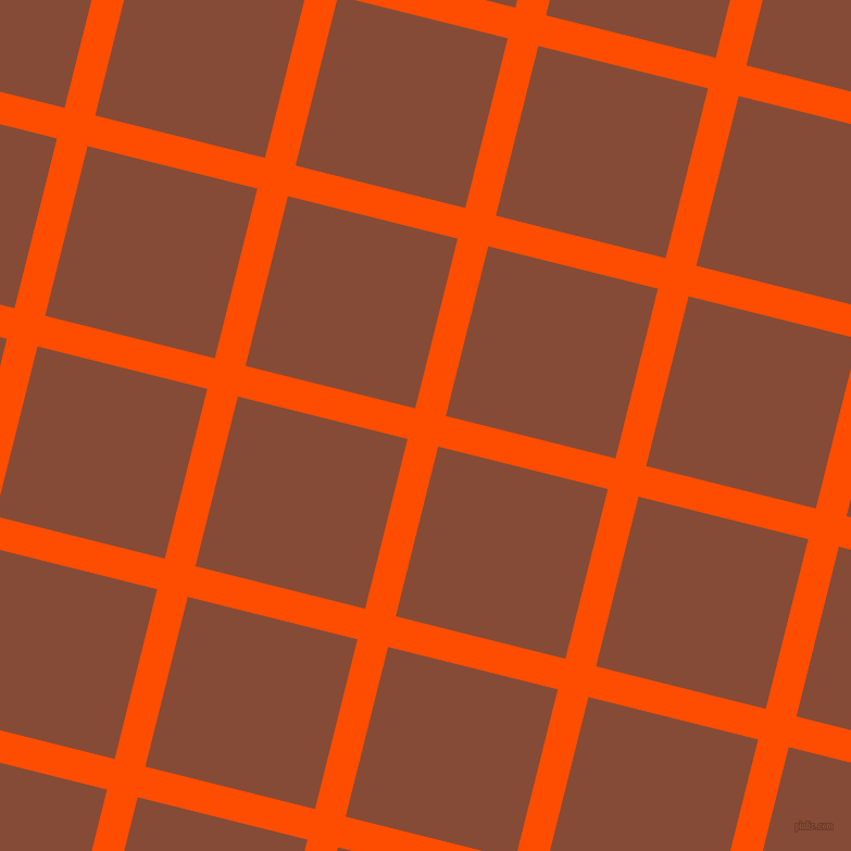 76/166 degree angle diagonal checkered chequered lines, 29 pixel lines width, 161 pixel square size, Vermilion and Paarl plaid checkered seamless tileable