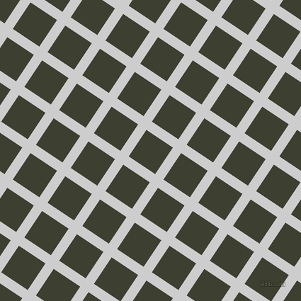 56/146 degree angle diagonal checkered chequered lines, 14 pixel lines width, 45 pixel square size, Very Light Grey and Scrub plaid checkered seamless tileable