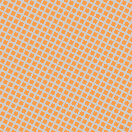 63/153 degree angle diagonal checkered chequered lines, 6 pixel lines width, 13 pixel square size, Very Light Grey and Sunshade plaid checkered seamless tileable