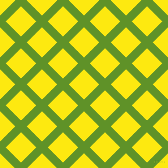 45/135 degree angle diagonal checkered chequered lines, 26 pixel line width, 70 pixel square size, Vida Loca and Lemon plaid checkered seamless tileable