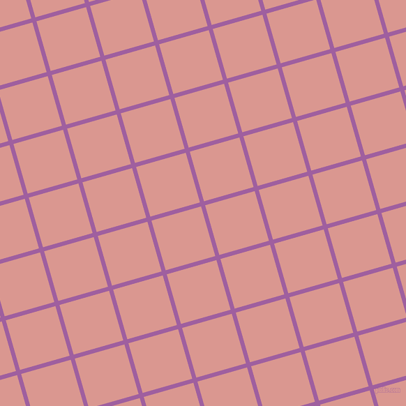 16/106 degree angle diagonal checkered chequered lines, 6 pixel lines width, 74 pixel square size, Violet Blue and Petite Orchid plaid checkered seamless tileable