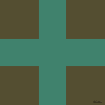 checkered chequered horizontal vertical lines, 118 pixel line width, 328 pixel square size, Viridian and Thatch Green plaid checkered seamless tileable
