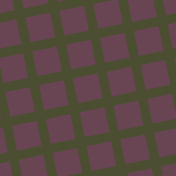 11/101 degree angle diagonal checkered chequered lines, 31 pixel lines width, 82 pixel square size, Waiouru and Finn plaid checkered seamless tileable