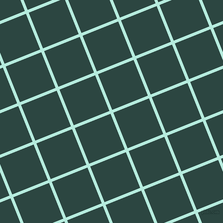 22/112 degree angle diagonal checkered chequered lines, 6 pixel lines width, 77 pixel square size, Water Leaf and Gable Green plaid checkered seamless tileable