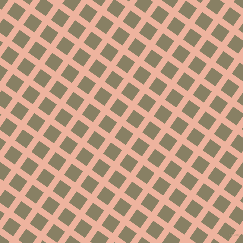 55/145 degree angle diagonal checkered chequered lines, 21 pixel lines width, 45 pixel square sizeWax Flower and Olive Haze plaid checkered seamless tileable