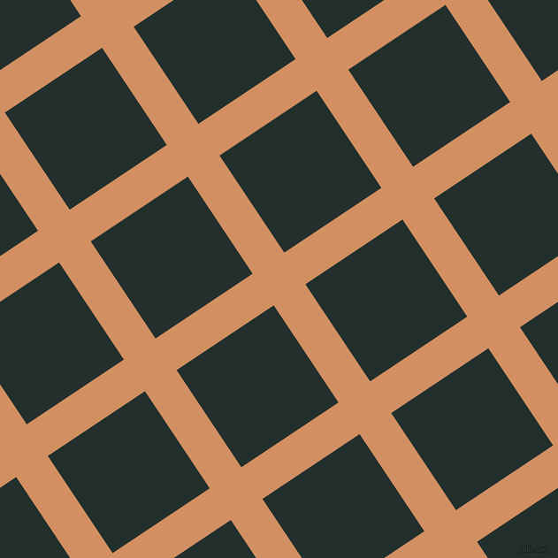 34/124 degree angle diagonal checkered chequered lines, 43 pixel line width, 132 pixel square size, Whiskey and Racing Green plaid checkered seamless tileable