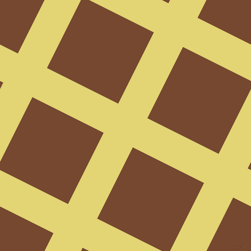 63/153 degree angle diagonal checkered chequered lines, 108 pixel line width, 264 pixel square size, Wild Rice and Cape Palliser plaid checkered seamless tileable