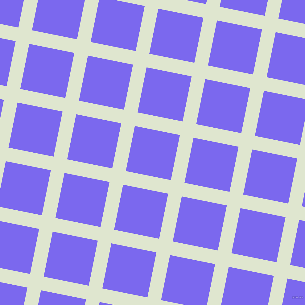 79/169 degree angle diagonal checkered chequered lines, 45 pixel lines width, 149 pixel square size, Willow Brook and Medium Slate Blue plaid checkered seamless tileable