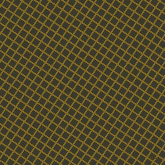 56/146 degree angle diagonal checkered chequered lines, 5 pixel line width, 20 pixel square size, Yukon Gold and El Paso plaid checkered seamless tileable
