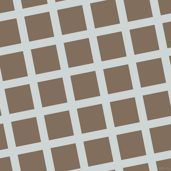 11/101 degree angle diagonal checkered chequered lines, 27 pixel line width, 86 pixel square size, Zumthor and Donkey Brown plaid checkered seamless tileable