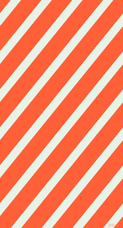 51 degree angle lines stripes, 26 pixel line width, 51 pixel line spacing, Aqua Spring and Outrageous Orange stripes and lines seamless tileable