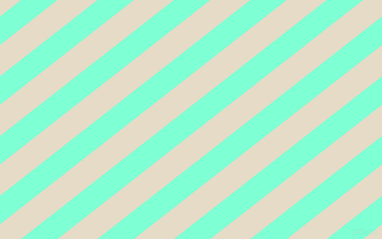 38 degree angle lines stripes, 32 pixel line width, 35 pixel line spacing, Aquamarine and Half Spanish White stripes and lines seamless tileable