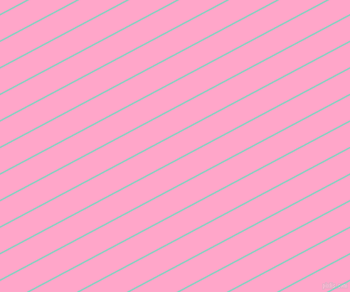 28 degree angle lines stripes, 2 pixel line width, 31 pixel line spacing, Bermuda and Carnation Pink stripes and lines seamless tileable