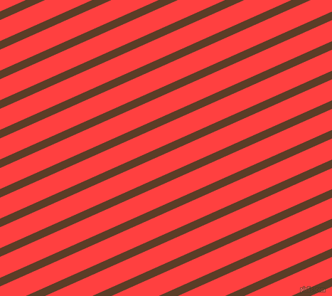 24 degree angle lines stripes, 11 pixel line width, 27 pixel line spacing, Bracken and Coral Red stripes and lines seamless tileable