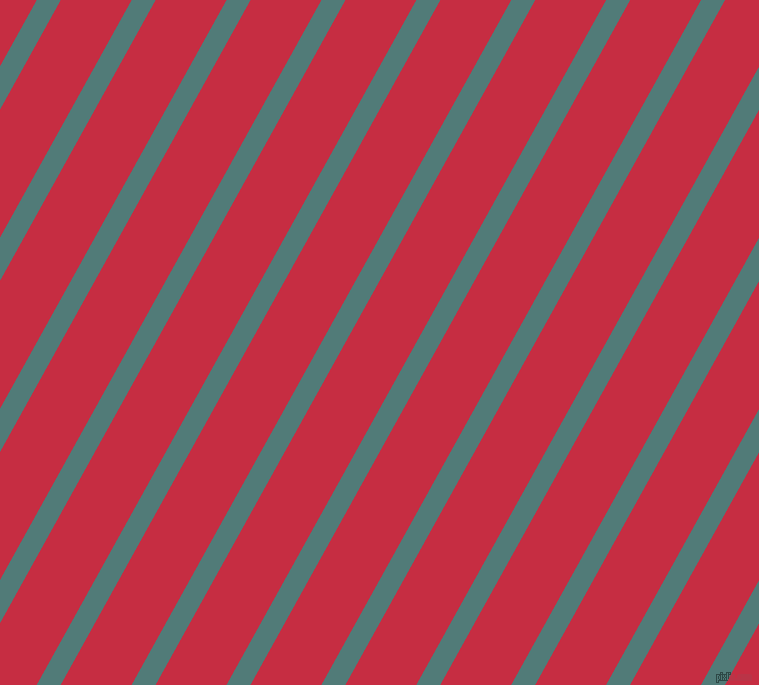 61 degree angle lines stripes, 21 pixel line width, 62 pixel line spacing, Breaker Bay and Brick Red stripes and lines seamless tileable