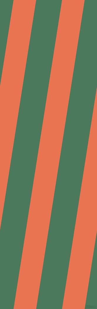81 degree angle lines stripes, 76 pixel line width, 87 pixel line spacing, Burnt Sienna and Como stripes and lines seamless tileable