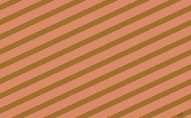 25 degree angle lines stripes, 18 pixel line width, 28 pixel line spacing, Buttered Rum and Copper stripes and lines seamless tileable